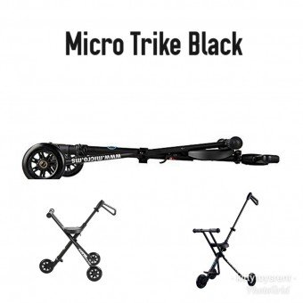 micro trike black