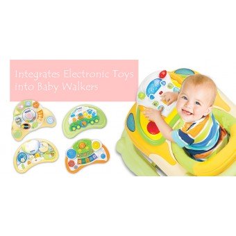 Weina baby walker yellow